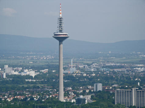 Location of the Frankfurt International Airport